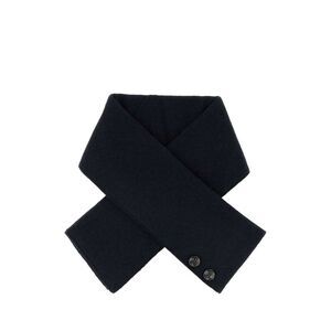 Moorer Men Navy Blue Cashmere Scarf